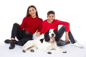 Family Portrait with dog